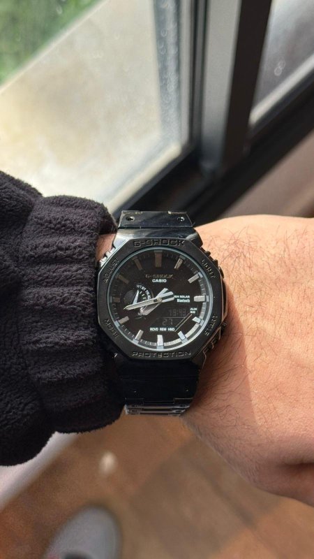ساعة -G-SHOCK أسود